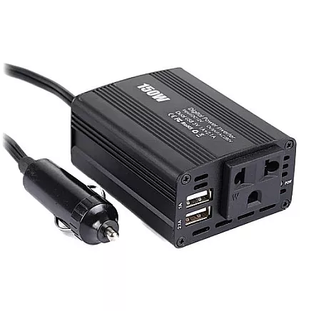 Eurocase 12V uz 230V USB automašīnas pārveidotājs