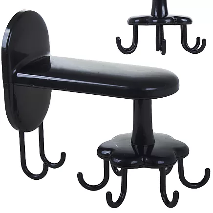 Kitchen hanger rotary utensil holder hook