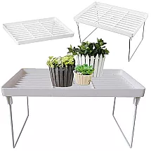 Moduļu plaukts organizators virtuvei un vannas istabai