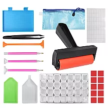 Komplekts Organizators Dimantu Izšūšanai, Piederumi Dimantu Mozaīkai