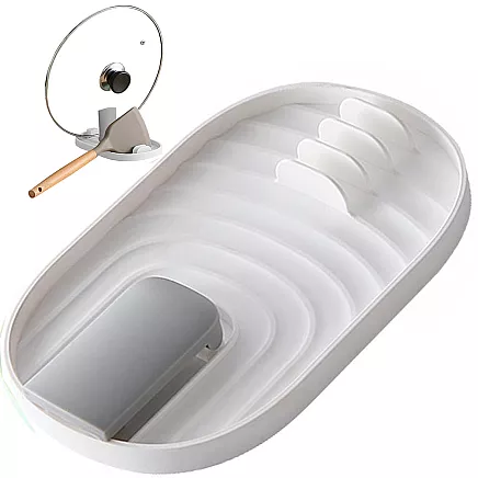 Kitchen spoon drainer pad