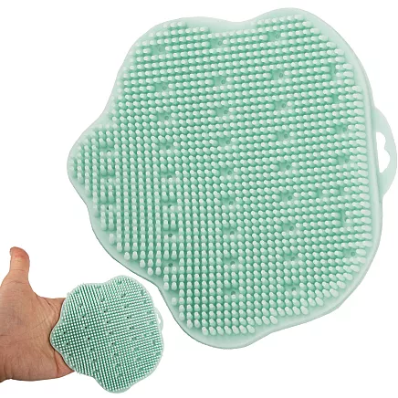 Washer sponge brush head and body massage
