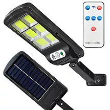 Saules lampa ar Saules Paneli un Kustības & Krēslas Sensoru 96 LED