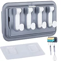 Kitchen hanger bracket shelf utensil holder shelf