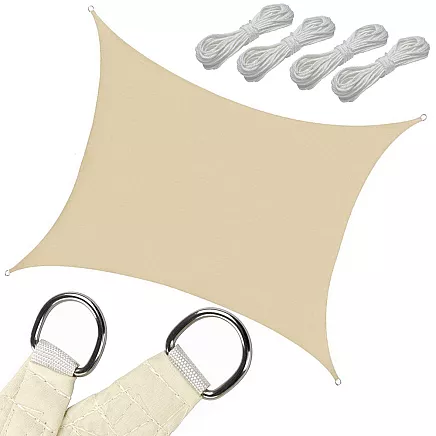 4 x 3 m water-repellent reinforced garden screen