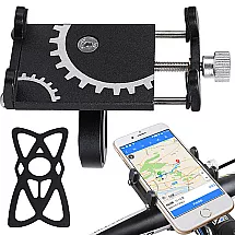 Handlebar phone holder aluminium