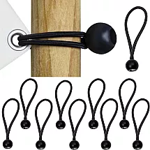 Elastīgas Gumijas Tentu un Baneru Nostiprināšanai, 10 Gab.