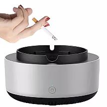 Intelligent self-extinguishing car ashtray