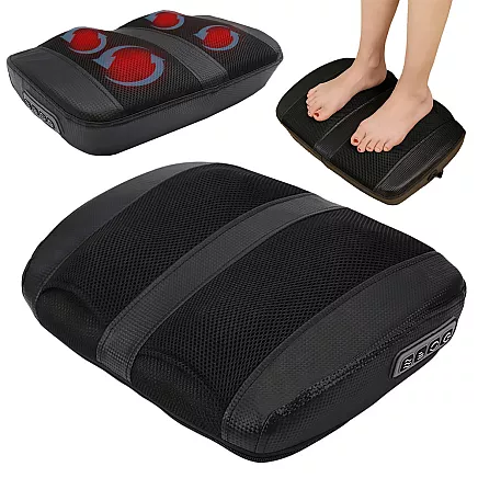 Relaksējošs Sildošs Šiacu Kāju Masažieris Elektriskais Shiatsu Pēdu Masāžas Aparāts...