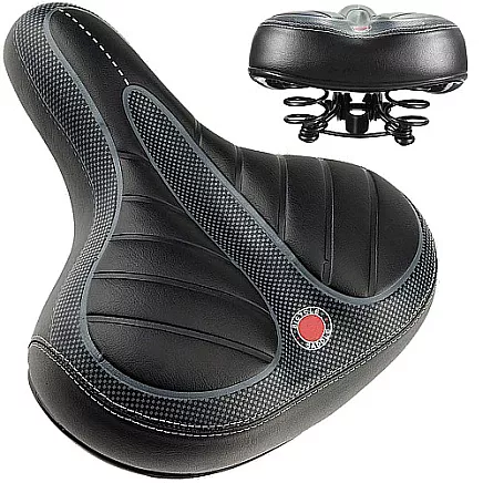 Mīksts, ergonomisks, komfortabls velosipēda sēdeklis