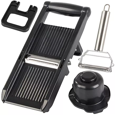 Dārzeņu Griešanas un Rīvēšanas Komplektācija