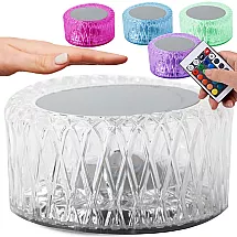 Crystal table lamp led rgb usb remote control