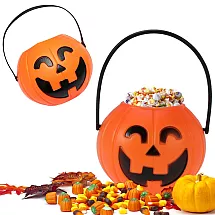 Helovīna Konfekšu Spainis Konteiners Ķirbis, 15cm x 13cm