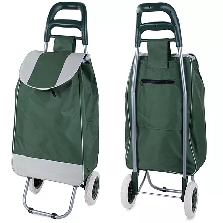 Shopping trolleys on wheels, foldable, sturdy