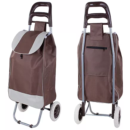 Shopping trolleys with wheels, foldable, sturdy