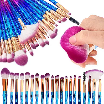 20 daļu profesionāls grima otu komplekts