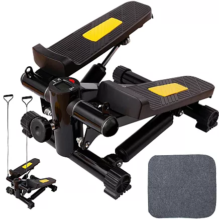 Cable stepper torsion counter lcd adjustment