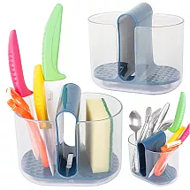 Kitchen organiser cutlery tray cutlery tray drainer