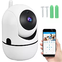 Ip camera wifi electronic nanny swivel hd audio home indoor