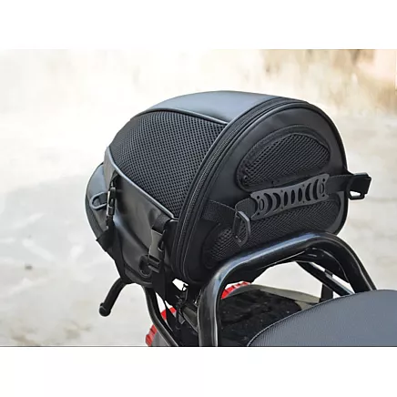 Motorbike backpack motorbike waterproof bag pannier seat 2in1