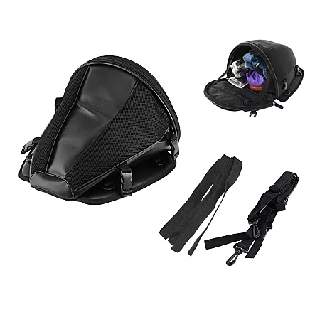 Motorbike backpack motorbike waterproof bag pannier seat 2in1