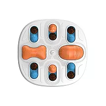 Attīstošā suņu rotaļlieta prāta spēle ar kārumiem un graužamajiem elementiem