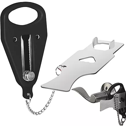 Anti-theft travel door lock for hotel room