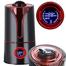 Ultraskaņas gaisa mitrinātājs un aromātu difuzors ar LED un taimeri