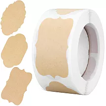 Pašlīmējošās etiķešu uzlīmes, 250 gab., 5×3 cm