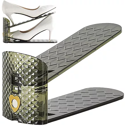 Organiser shoe holder adjustable shoe shelf wardrobe wardrobe cupboard