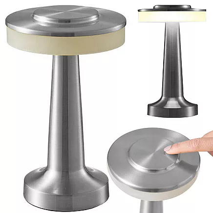 Pieskāriena Nakts Galda Lampa Bezvadu Režīmā