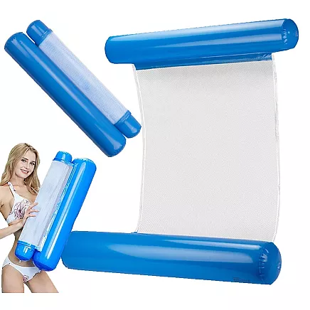 Inflatable mattress water hammock swimming chair pool lounger float mat
