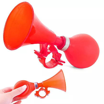 Bicycle trumpet horn bicycle and scooter bicycle bell