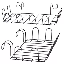 Plaukts Organizators Virtuvei un Vannas Istabai Zem Plaukta, Dažādas krāsas