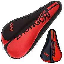 Mīksts Velosipēda Sēdekļa Silikona Pārvalks Pārklājs Ar Profilētu Vāku, Sarkans