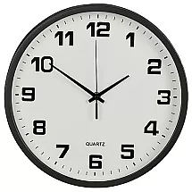 Liels kluss sienas pulkstenis ar sekundes rādītāju 30cm