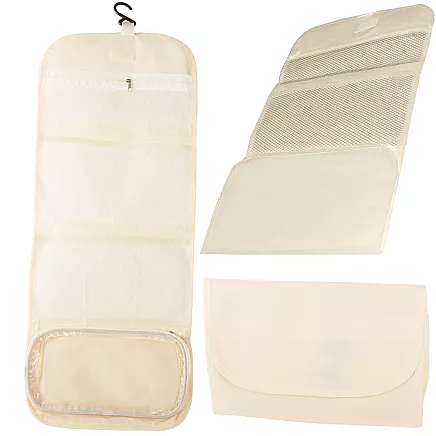 BEIGE TRAVEL COSMETIC BAG (200) GAB_A