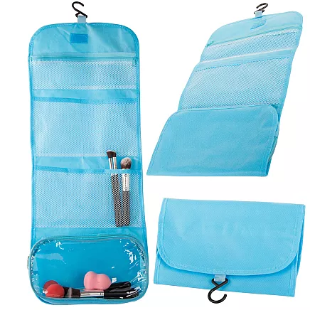 TRAVEL COSMETIC BAG BLUE (200) GAB_A
