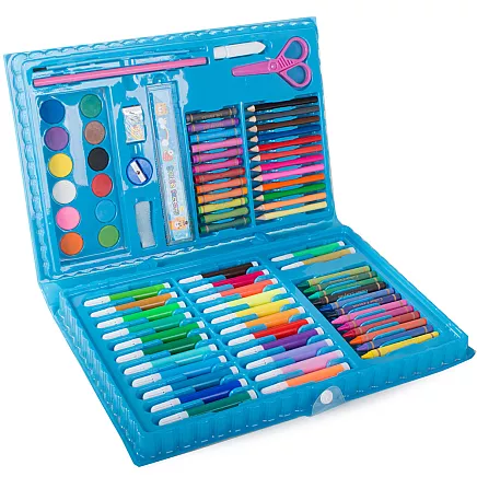 Artists set for painting in the case 86 pcs