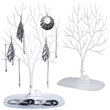 JEWELRY STAND TREE 39 WHITE (100)