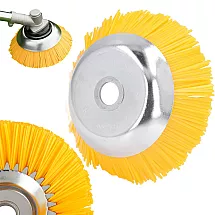 Bruģa seguma tīrīšanas neilona birste pļaukai 200 mm