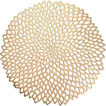 LACE TABLE MAT GOLD (180) GAB_A