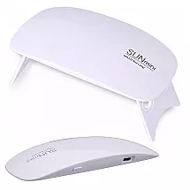 UV/LED manikīra un pedikīra lampa SUN Mini 18 W (6 LED, ar USB)