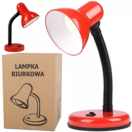 Adjustable school desk lamp nightstand