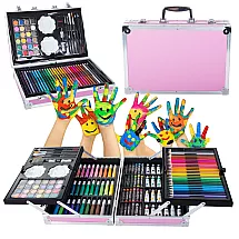 Artist's set for painting in case 145 pcs