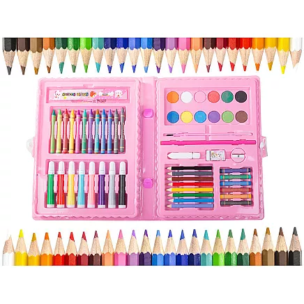 Artists set for painting in the case 68 pcs
