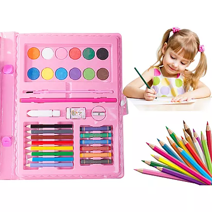 Artists set for painting in the case 68 pcs