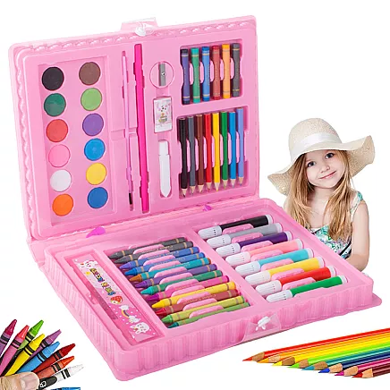 Artists set for painting in the case 68 pcs