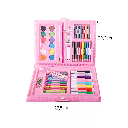 Artists set for painting in the case 68 pcs