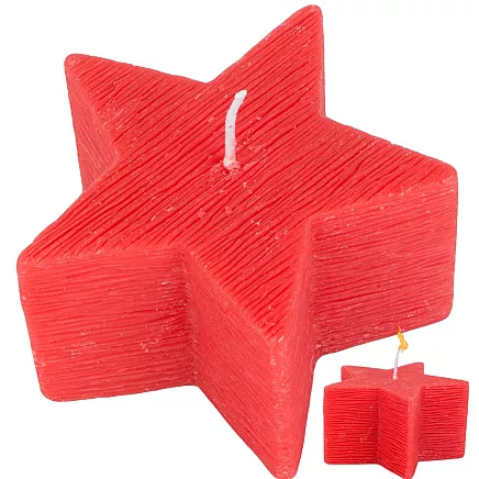 Christmas scented star candle christmas scented candle